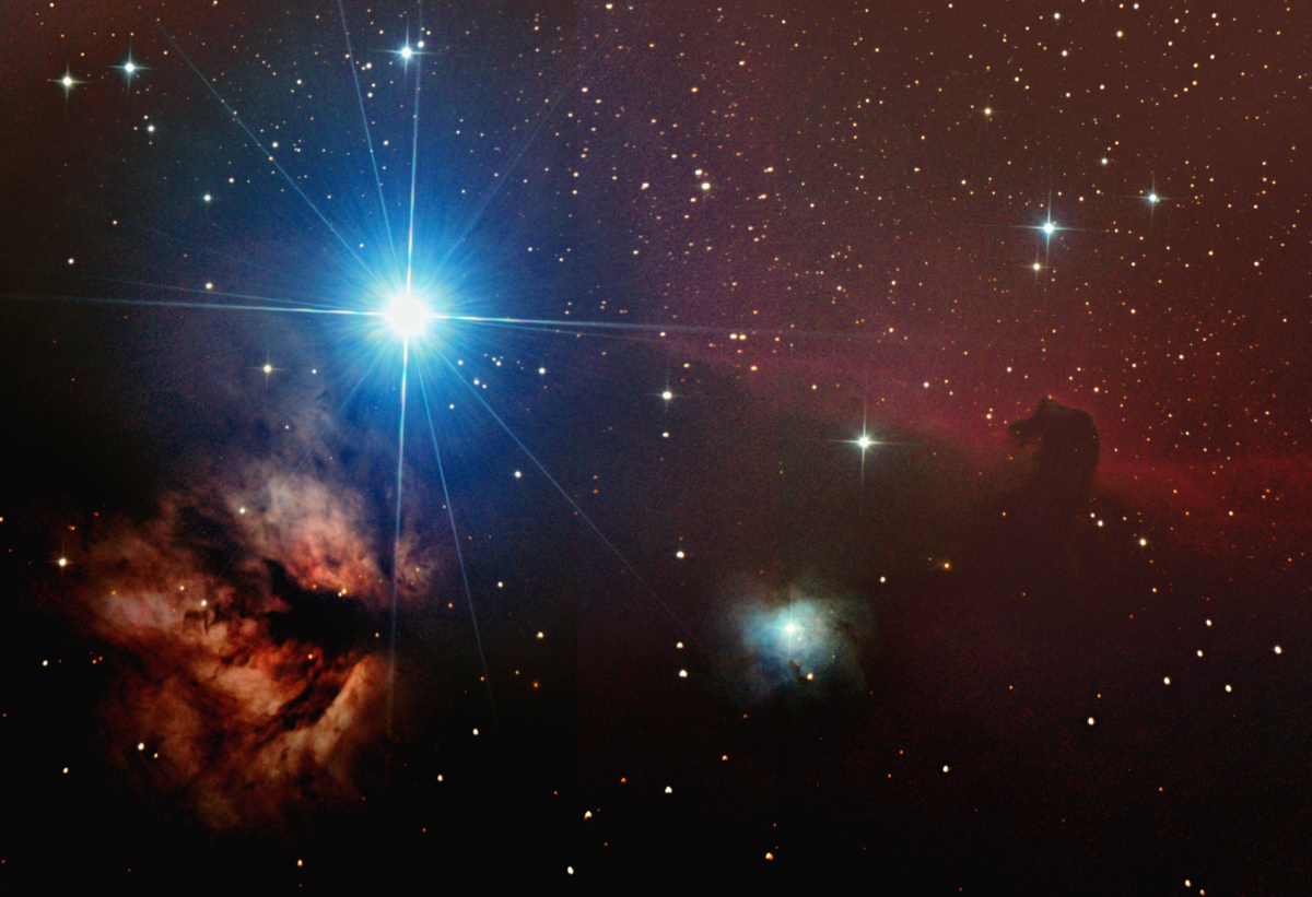 Mosaic of NGC 2024 and IC 434
